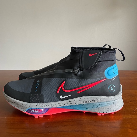 Nike Men’s Air Zoom Infinity Tour 2 Shield Shoes Black/Red DO8997-060 - Picture 6 of 7